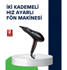 2200W Saç Kurutma Makinesi Soğuk ve Sıcak Üfleme Fonksiyonlu