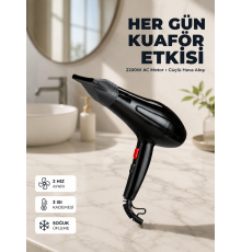 Profesyonel 2200W Saç Kurutma Makinesi Yüksek Performans