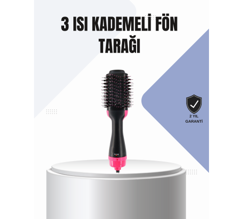 Oval Tasarımlı Profesyonel Fönlü Saç Şekillendirici