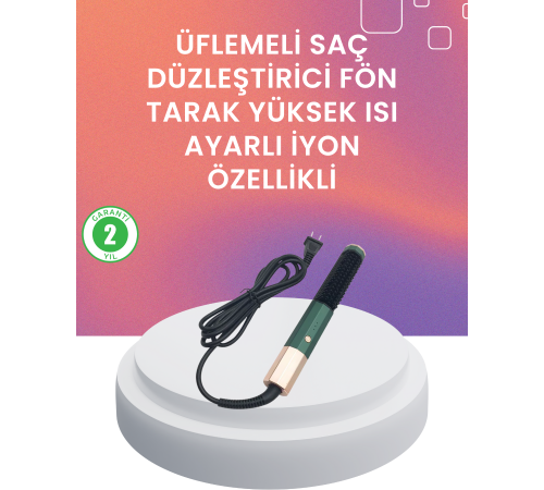 Termal Koruma Sistemli Çok Fonksiyonlu Saç Şekillendirme Cihazı