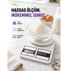 Taşınabilir Dijital Terazi – Çift Ölçü Birimi Destekli
