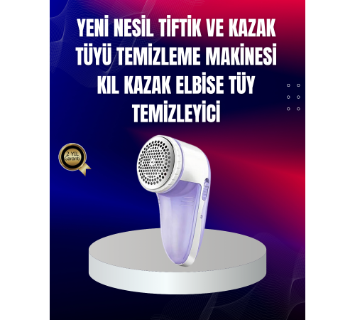 Tüy ve Tiftik Temizleyici – 3 Bıçaklı, 200ml Kapasiteli