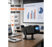 WiFi6 ve Bluetooth 5.4 Destekli LED Projektör - HCS350pro Yeni Nesil