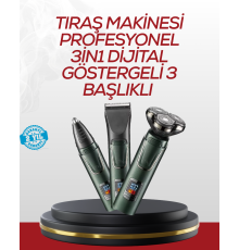 Burun, Sakal ve Saç İçin Erkek Tıraş Cihazı