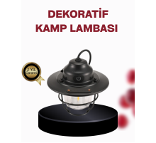 Su Geçirmez Taşınabilir Çadır Gece Lambası