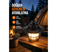 Uzun Ömürlü Bataryalı Outdoor LED Gece Lambası