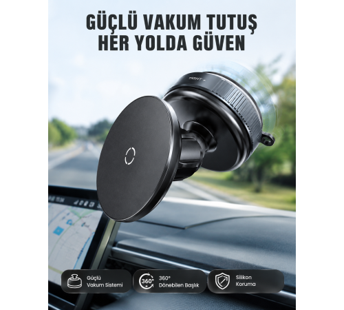 Güçlü Manyetik Araç Telefon Tutucu Evrensel Uyumluluk