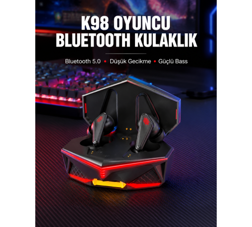 Bluetooth 5.0 Kablosuz Kulaklık Suya Dayanıklı Yeni Nesil