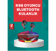 Led Işıklı Kablosuz  Kulaklık Ergonomik Tasarım