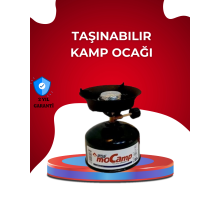 Piknik ve Doğa Yürüyüşü İçin Taşınabilir Kamp Ocağı