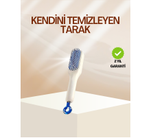 Pratik Mekanizmalı Saç Tarağı – Kendi Kendini Temizler, Taşınabilir