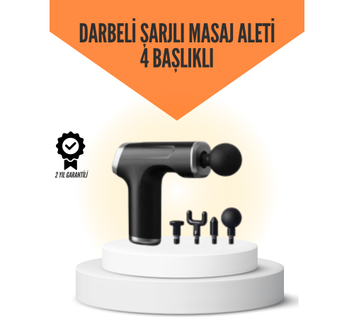 Sessiz Çalışan Taşınabilir Kas Masaj Aleti