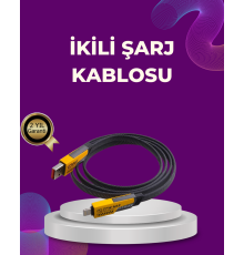 Dayanıklı 4’ü 1 Arada Çok Fonksiyonlu Hızlı Şarj Veri Kablosu