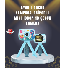 2 inç Ekranlı Çocuk Kamerası – Çizgi Film Efektli ve Müzik Çalar Özellikli