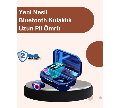 Şarj Kutulu TWS Kulaklık – Otomatik Eşleşme ve Hızlı Şarj