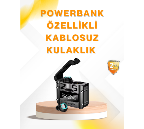 Su Geçirmez Bluetooth Kulak İçi Kablosuz Kulaklık 400mAh Pil