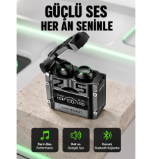 Şarj Kutulu Kablosuz Bluetooth Kulak İçi Spor Kulaklık Yeni Nesil