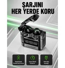 Yüksek Ses Kaliteli Kablosuz Bluetooth Kulaklık Suya Dayanıklı Yeni Nesil