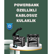Yüksek Ses Kaliteli Kablosuz Bluetooth Kulaklık Suya Dayanıklı
