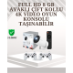 Kablosuz 4K Projeksiyon – Wi‑Fi 6 & Bluetooth 5.0 ile Oyun ve Uygulama Merkezli