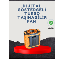 Yüksek Kapasiteli Turbo Taşınabilir Fan
