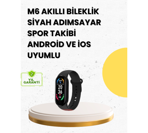 uzun şarjlı Spor Akıllı Saat – Adımsayar ve Nabız Ölçer Özellikli