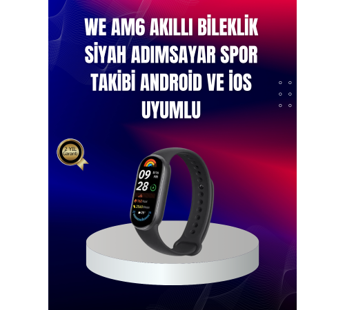 TPU ve Silikon Kordonlu Akıllı Bileklik – 20 Gün Bekleme Süresi