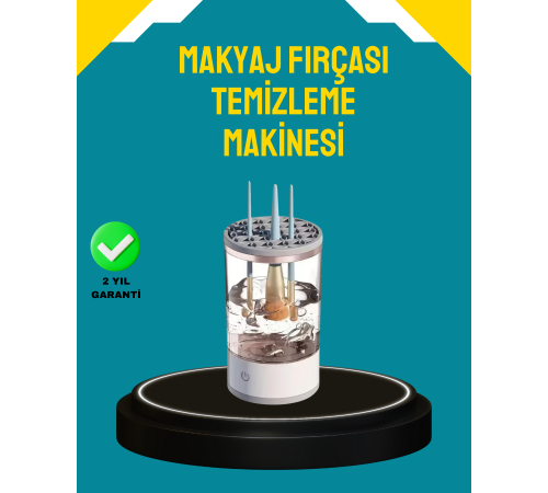 Sonik Teknoloji ile Derinlemesine Makyaj Fırçası Temizleyici