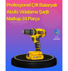 Hafif ve Ergonomik 12V Kablosuz Matkap | Hızlı Şarj ve Uzun Pil Ömrü