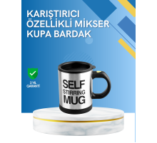 Çift Katmanlı Termos Özellikli Karıştırma Motorlu Kupa