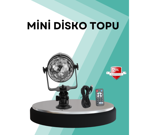 Uzaktan Kumandalı RGB Disko Projektör Işığı