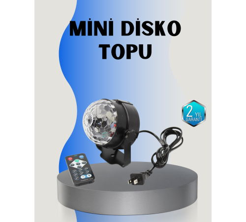 LED Disko Topu Sahne Parti Aydınlatma