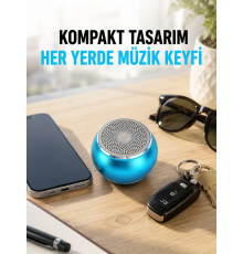 Taşınabilir Bluetooth Hoparlör Eller Serbest Arama Özellikli Yeni Nesil