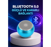Mini Bluetooth Speaker | Uzun Pil Ömrü, Şık ve Hafif Tasarım Yeni Nesil