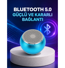 Mini Bluetooth Speaker | Uzun Pil Ömrü, Şık ve Hafif Tasarım Yeni Nesil
