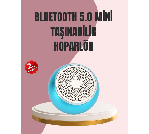 Mini Bluetooth Speaker | Uzun Pil Ömrü, Şık ve Hafif Tasarım