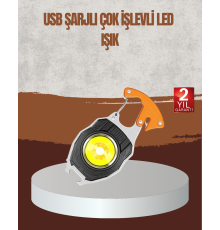 Taşınabilir Çok Amaçlı LED Işıklı Anahtarlık
