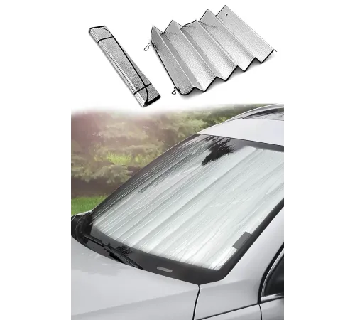 Katlanabilir Oto Ön Cam Güneş Koruma Isı Yalıtımlı Peugeot 3008 Nissan Qashqai Honda Civic Volkswagen Passat