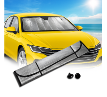Araç Ön Cam Güneş Koruma Isı Önleyici Katlanabilir Model Fiat Egea Honda Civic Ford Focus Dacia Duster
