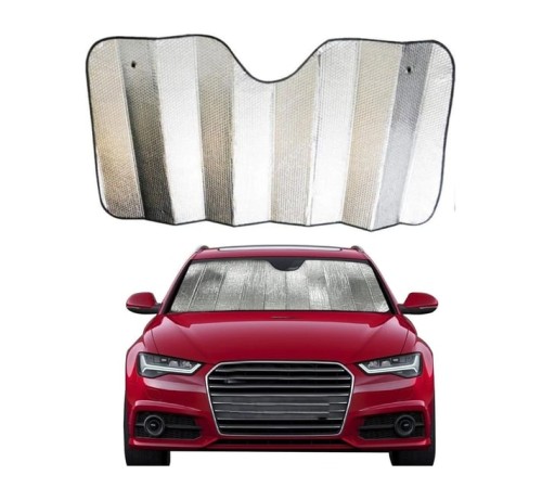 Araç Ön Cam Katlanabilir Güneşlik UV ve Isı Koruma Renault Megane Fiat Egea Hyundai i20 Opel Astra
