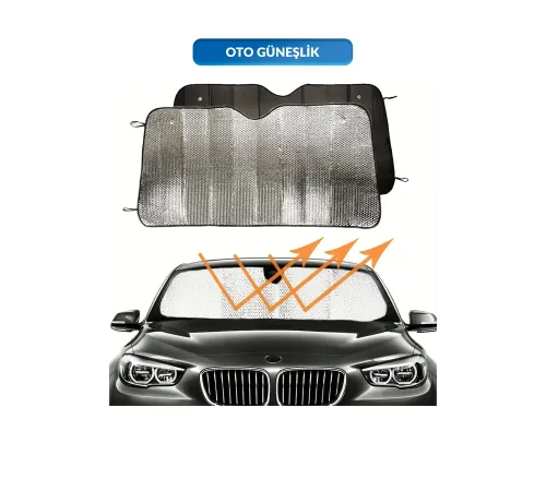 Katlanabilir Ön Cam Güneşlik Isı Önleyici Araç Perdesi Volkswagen Passat Peugeot 3008 Skoda Superb Nissan Qashqai