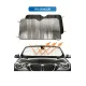 Katlanabilir Ön Cam Güneşlik Isı Önleyici Araç Perdesi Volkswagen Passat Peugeot 3008 Skoda Superb Nissan Qashqai