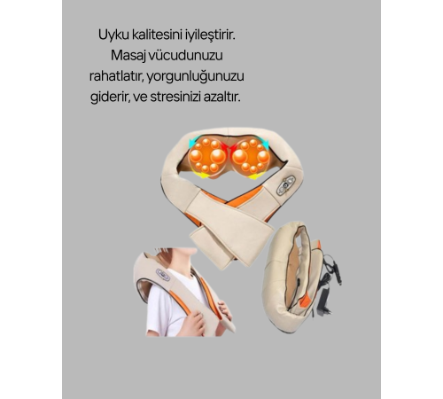 Ovmalı Boyun ve Sırt Masaj Cihazı