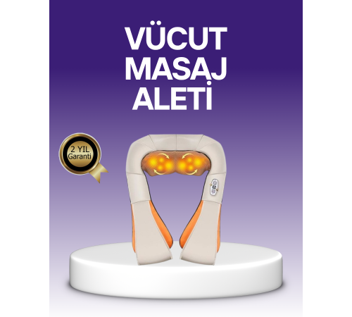 Ovmalı Boyun ve Sırt Masaj Cihazı