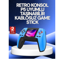 P5 Retro GamePad | 520 Klasik Oyunlu Mini Oyun Konsolu