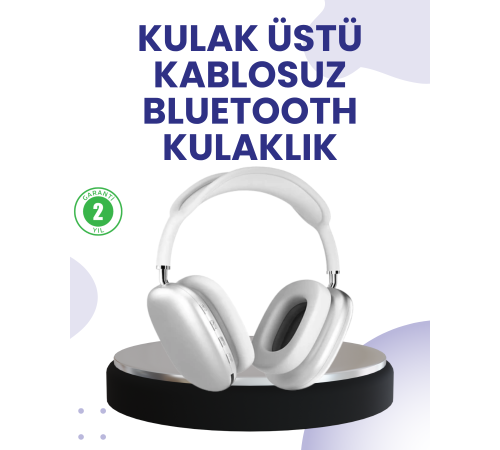 Katlanabilir Bluetooth V5.0 Kablosuz Kulaklık | 400 mAh, Gürültü Azaltma