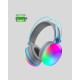 40mm Sürücülü RGB Kablosuz Kulaklık – Oyun ve Müzik için