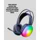 40mm Sürücülü RGB Kablosuz Kulaklık – Oyun ve Müzik için