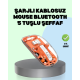 Kablosuz, Sessiz, Ergonomik ve Şarjlı Fare - Gelişmiş Çoklu Cihaz Desteği