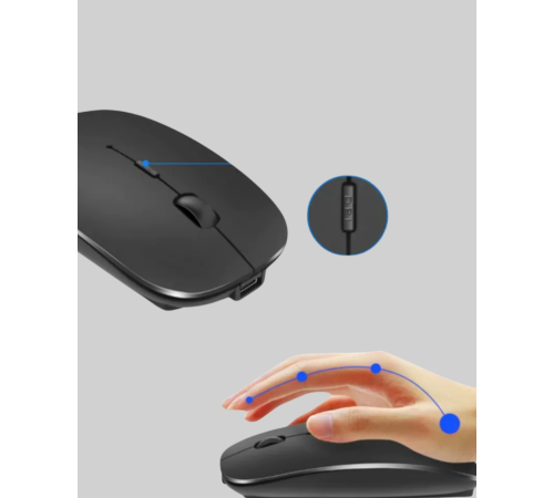 Sessiz Wireless Mouse – 5000 DPI Hassasiyetli ve Hafif Tasarım